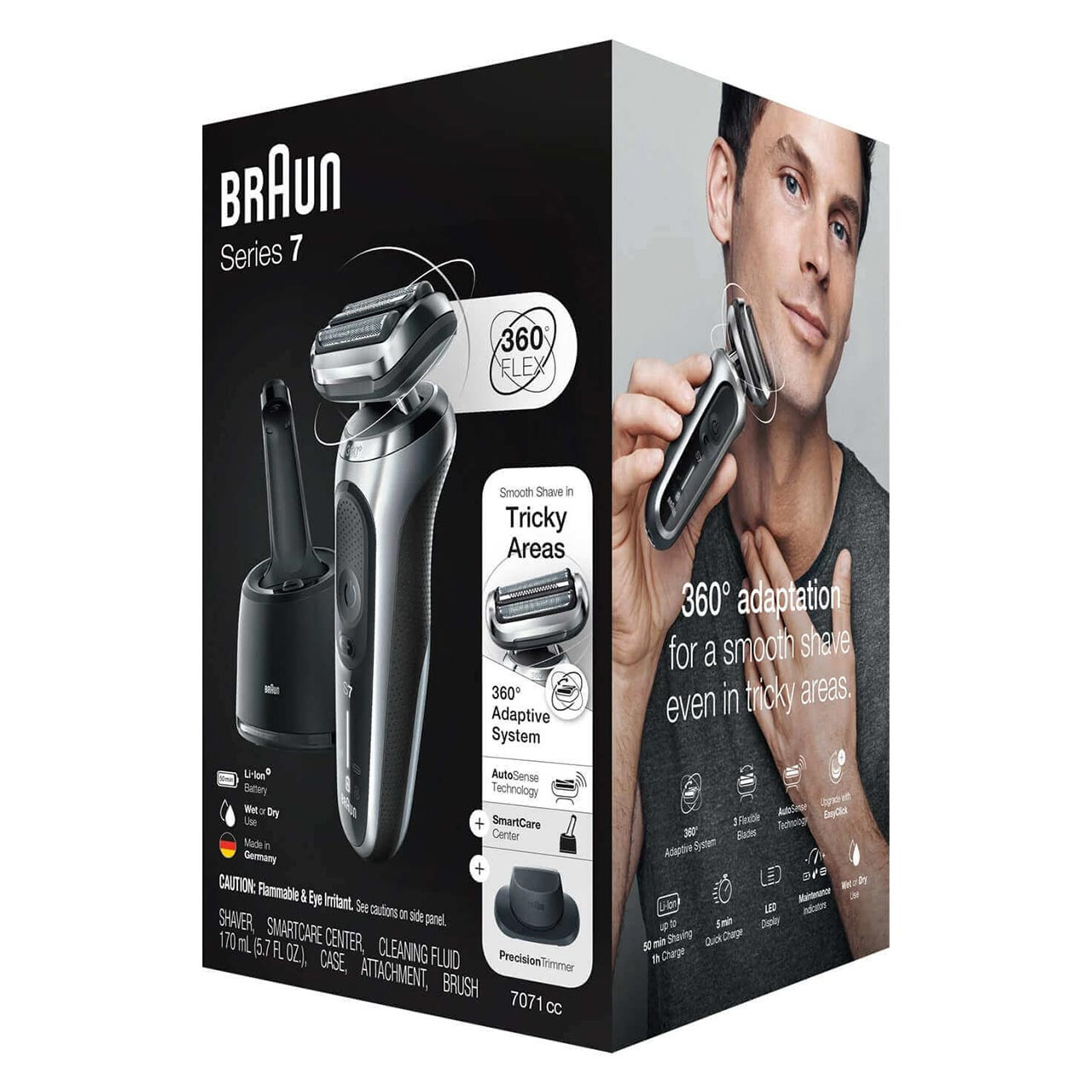 Braun 7071cc for a Smooth Shave Braun US