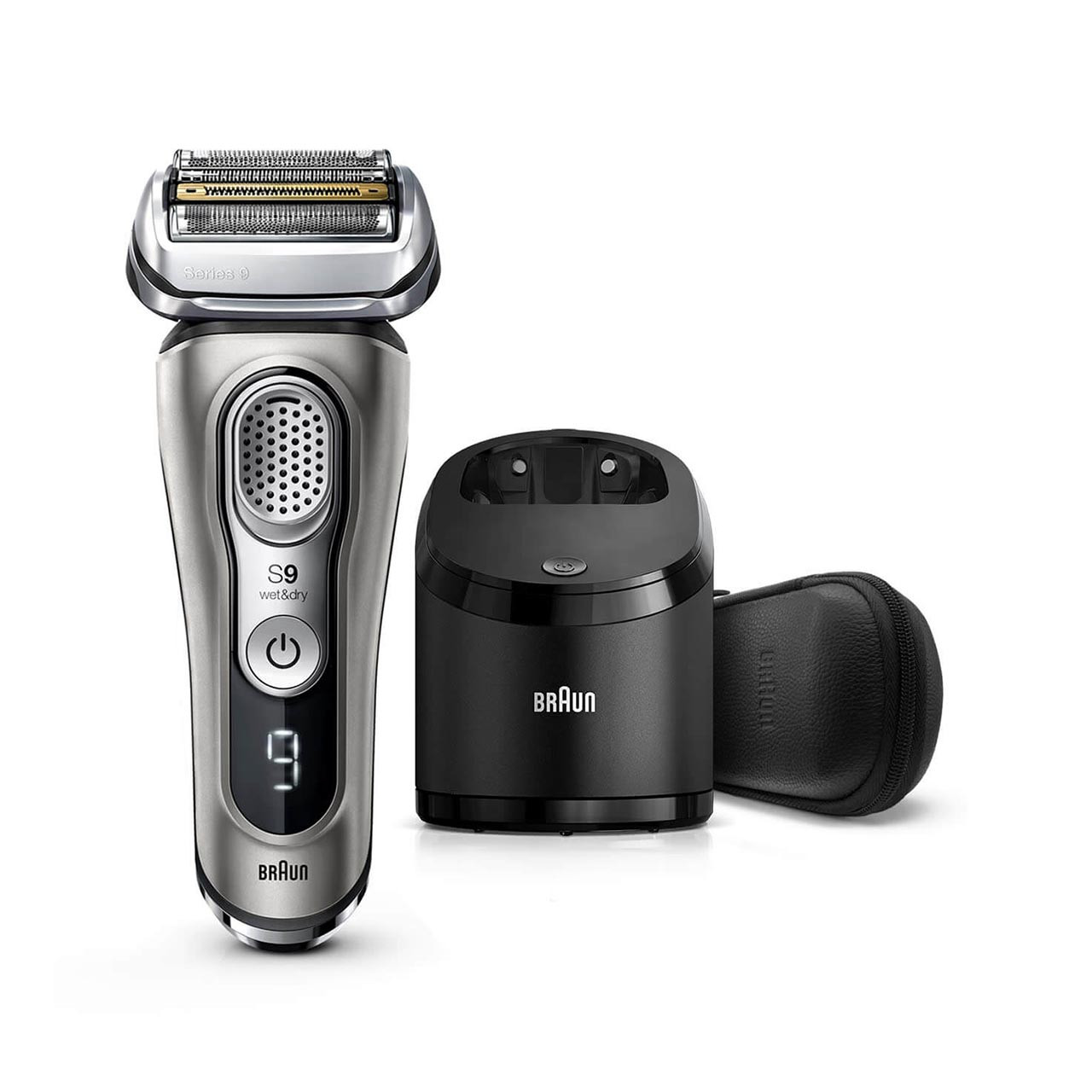 Braun Series 9 9385cc Wet and Dry Electric Shaver with Clean and Charge  Station