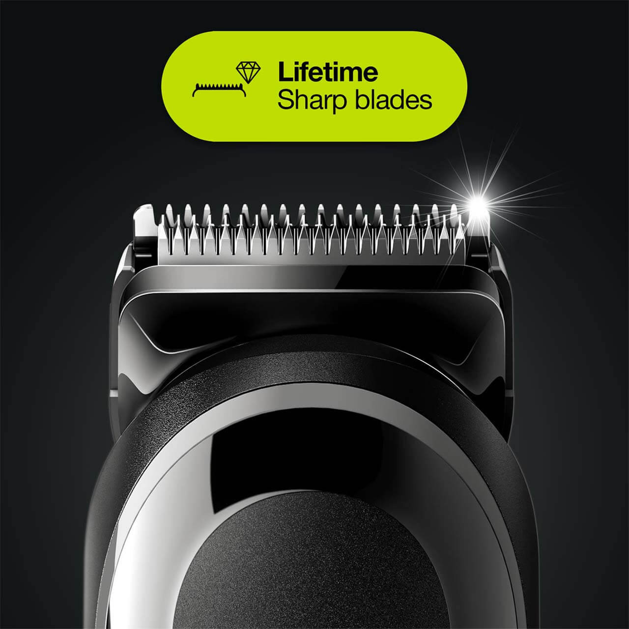All-in-One trimmer 3 for Face, Hair, and Body, Black 6-in-1 styling kit, | Haarschneider