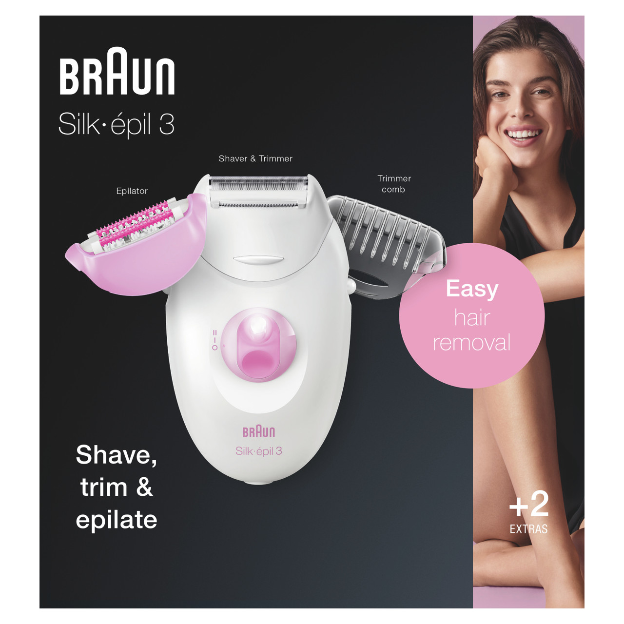 Braun Эпилятор Silk-epil 3 SE 3-277