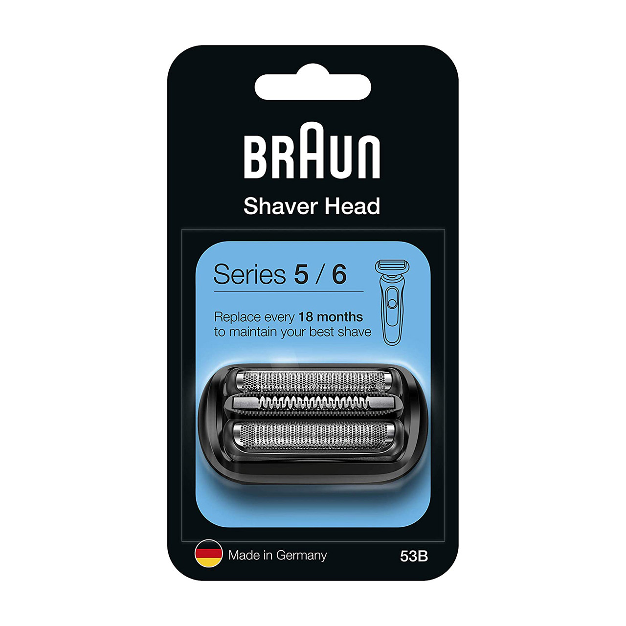 2pcs For Braun Series 5 Electric Shaver Replacement Head 53B 50-B1300s  50-R1320s