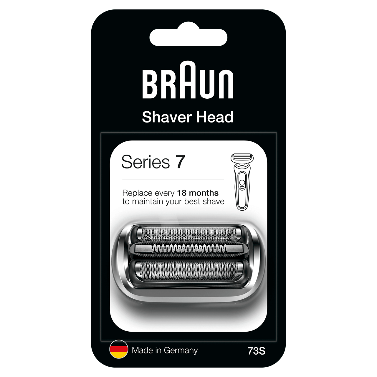 Braun Series 7 70S Electric Shaver Head Replacement, Compatible with Series  7 Shavers: 720cc, 730cc, 735s, 750cc, 760cc, 790cc, and 795cc