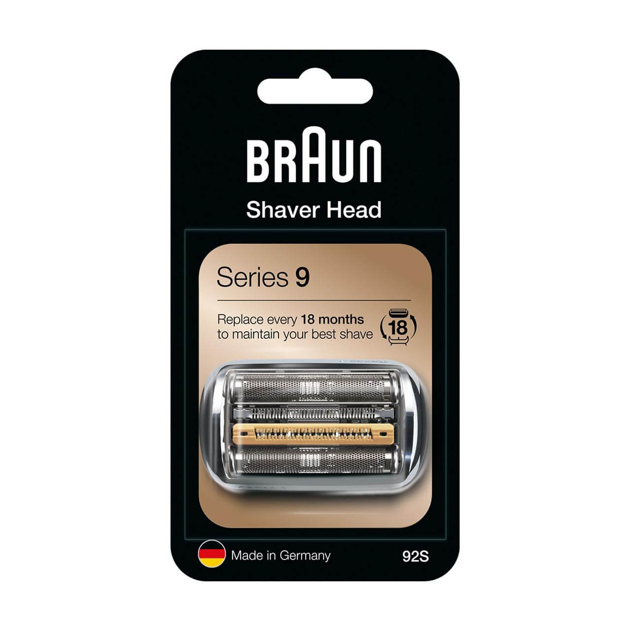 Shaver Replacement Head, Series 9, 92S (Compatible with all Series