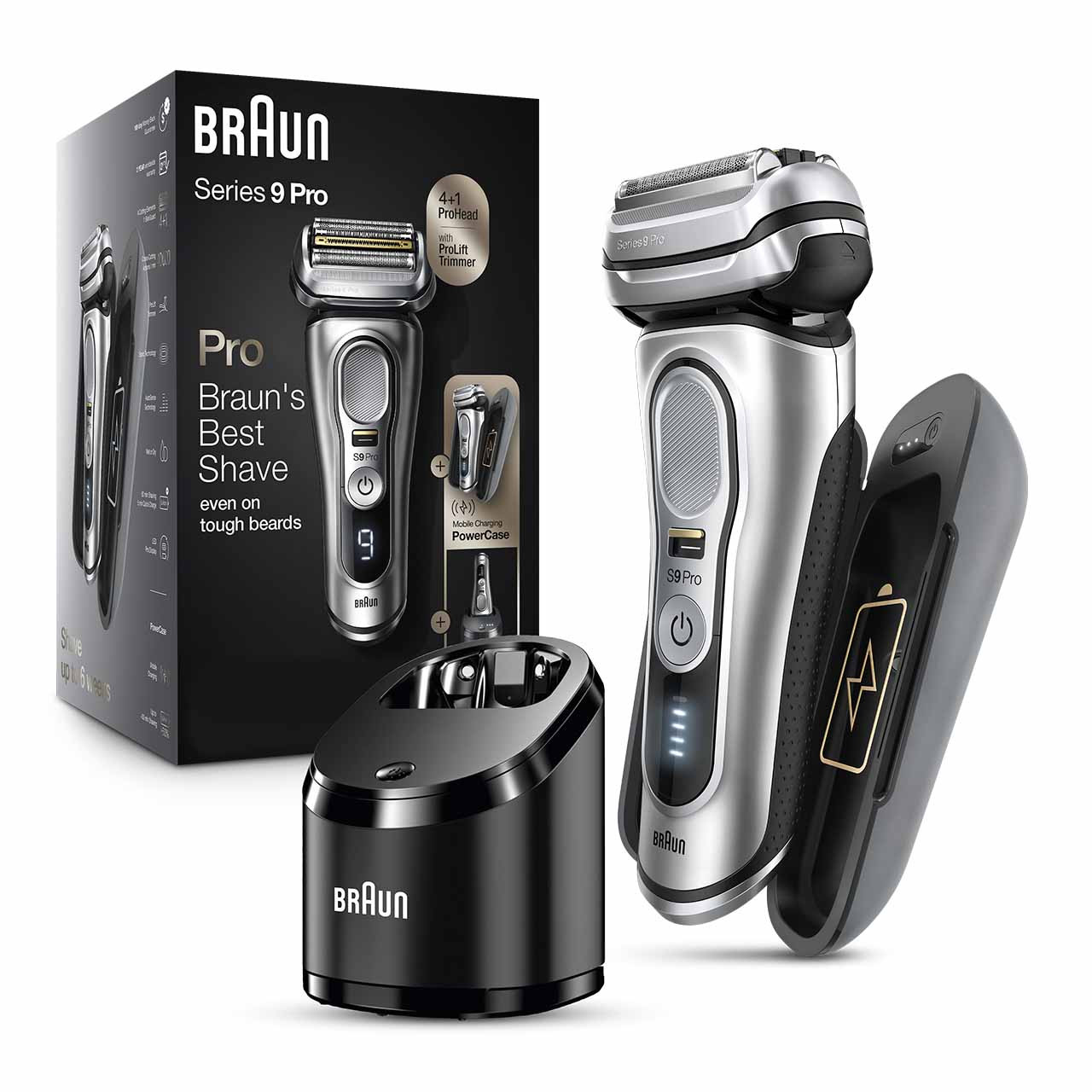 Braun Series 9 Pro Shaver with Powercase | Braun