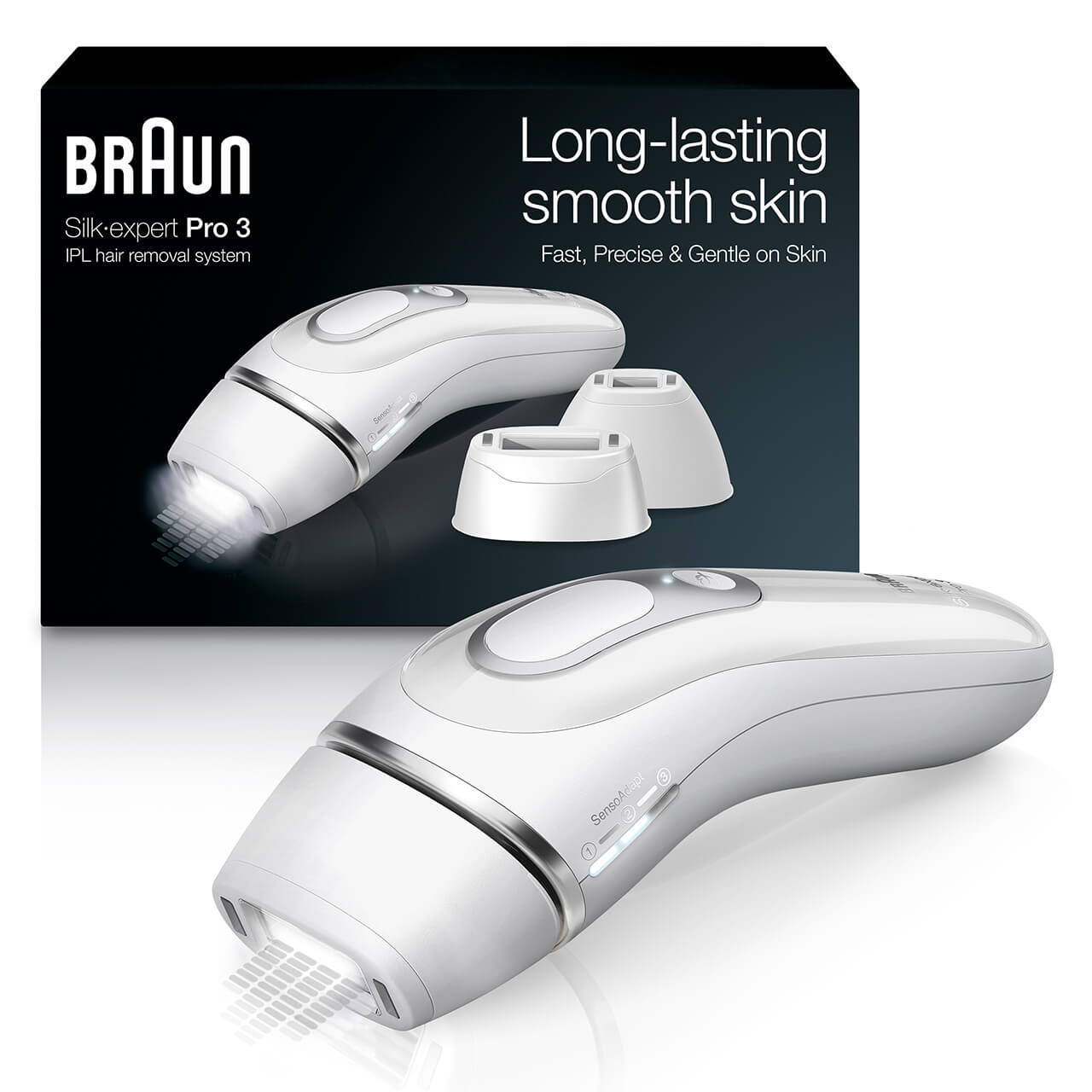 Silk-expert Pro 5 IPL with Wide and Precision Cap | Braun
