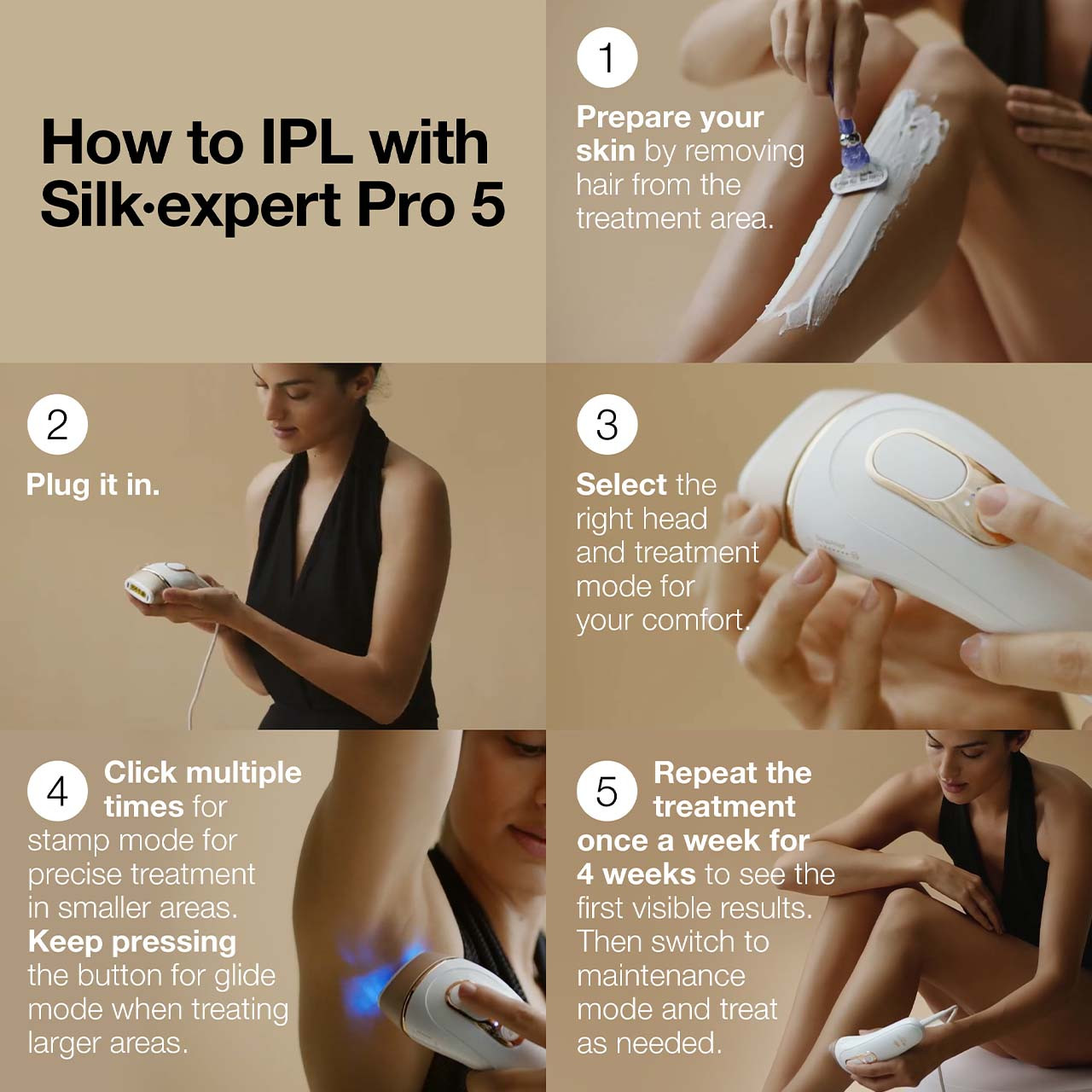 Braun Silk·expert Pro 5 IPL Laser Hair Removal, PL5347 | Braun
