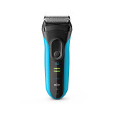 Electric Shaver, Series 3 ProSkin, Blue with protection cap, 3040s