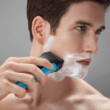 Braun Series 3 Shaver with Protection Cap, Blue