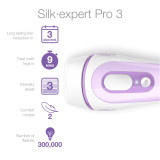 Silk·expert Pro 3, At-home IPL Hair Removal System, PL3111