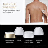 Braun Smart IPL, Silk·Expert Pro 5: At Home Alternative to Laser Hair Removal with 4 Caps and Vanity Case, IPL5347
