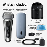 Series 8 Electric Shaver with PowerCase and 5-in-1 SmartCare Center, 8577cc