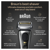 Series 9 PRO+ Electric Shaver with PowerCase, 6-in-1 SmartCare Center, ProComfort Head, 9599cc