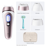 Braun Smart IPL, Skin i·Expert Pro 7: At Home Alternative to Laser Hair Removal with 3 Caps and Leather Pouch, IPL7243