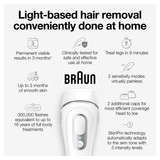 Braun Silk·expert Pro 3 IPL: Alternative to Laser Hair Removal with 3 Caps and Suede Pouch, PL3221