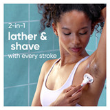 Venus Comfortglide White Tea Women's Razor, 2 Blade Refills + Shower Holder Venus Comfortglide White Tea Women's Razor, 2 Blade Refills + Shower Holder