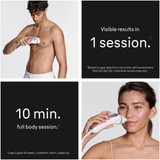 Braun Smart IPL, Skin i·Expert Pro 7: At Home Alternative to Laser Hair Removal with 3 Caps and Leather Pouch, IPL7219