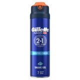 Gillette FusionPro Sensitive Shaving Gel for Men, Shave Gel Protects and Hydrates, 7oz