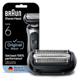 Braun Series 6 Electric Shaver Original Replacement Head, Get Back 100% Shave Performance, 64B