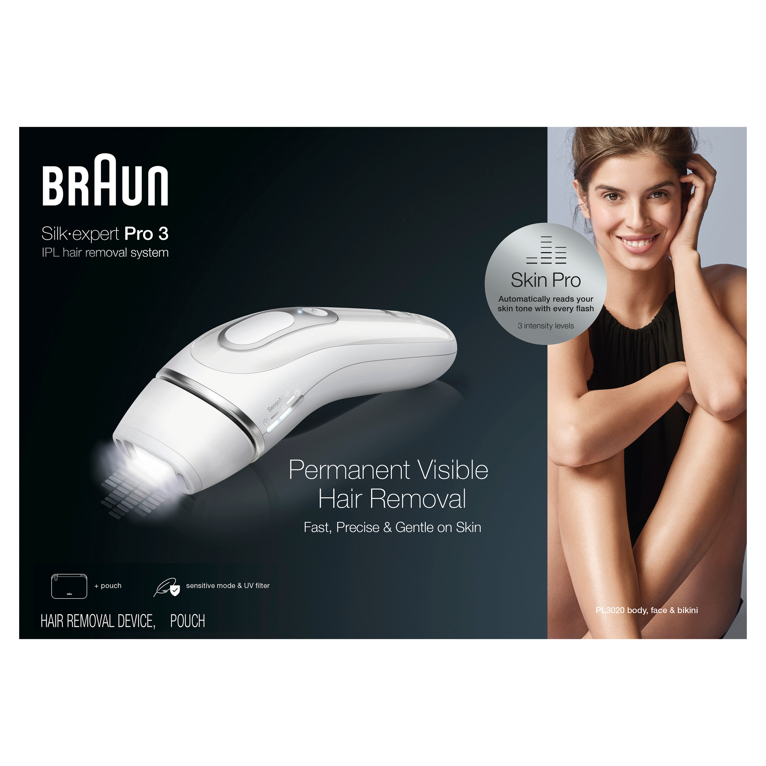 Brun Ipl Braun Smart IPL, Silk·expert Pro 3: At Home Alternative to Laser Hair ...
