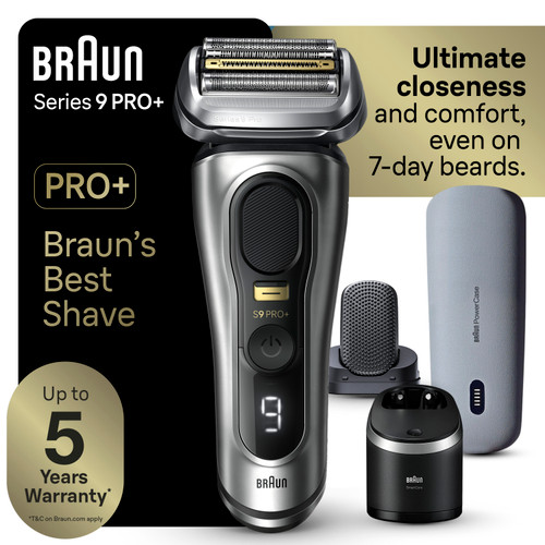 Series 9 PRO+ Electric Shaver with PowerCase, 6-in-1 SmartCare Center, ProComfort Head, 9599cc