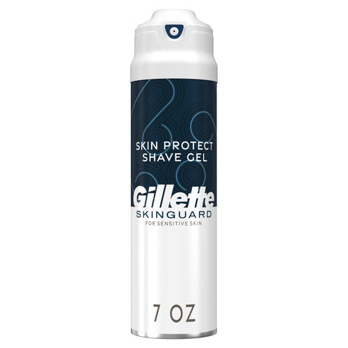 Gillette SkinGuard Men's Shave Gel with Shea Butter, 7oz