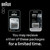 Braun Electric Shaver Head Replacement Part 83m Silver, Compatible with Series 8 Electric Razors for Men
