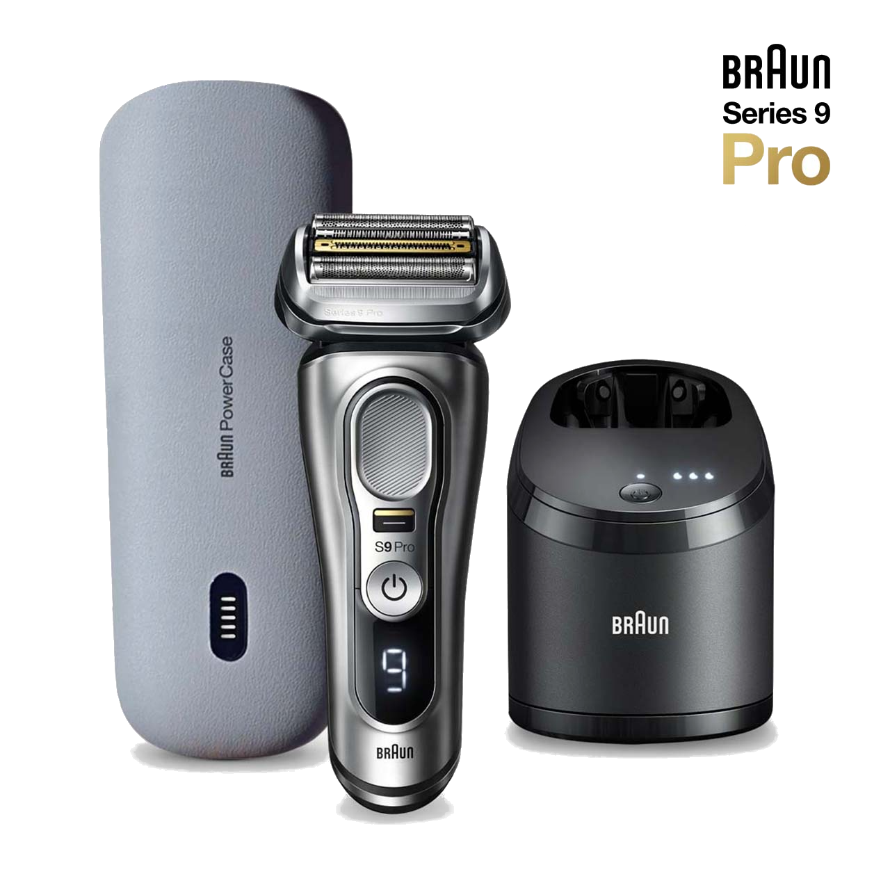 Series 9 Pro Electric Shaver with PowerCase, 9477cc