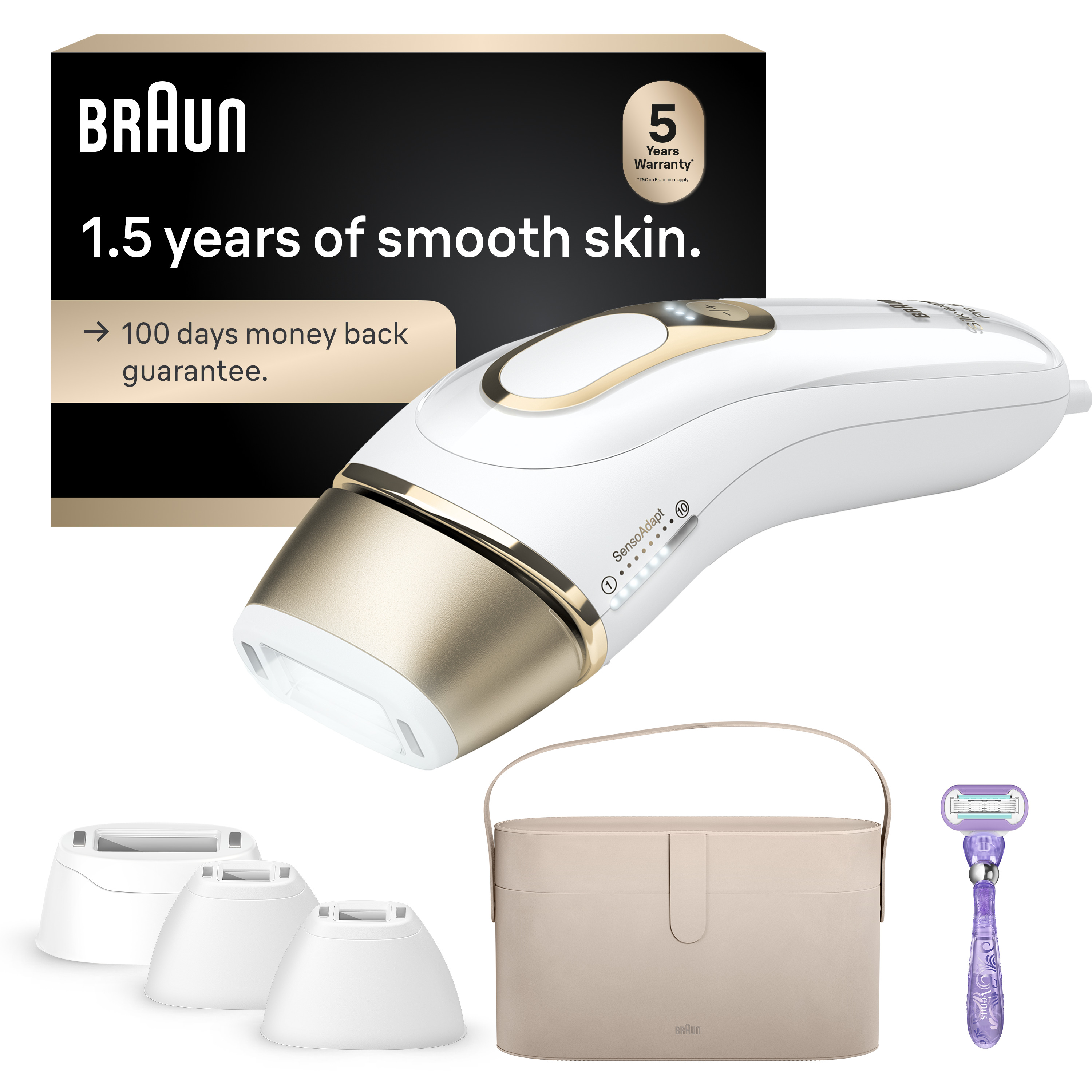 Braun Silk·expert Pro 5 IPL, Laser Hair Removal, PL5157 | Braun