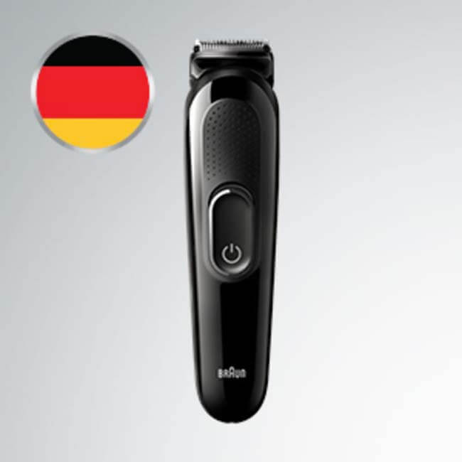 All-in-One trimmer 3 for Face, Hair, and Body, Black 6-in-1 styling kit,  MGK3220