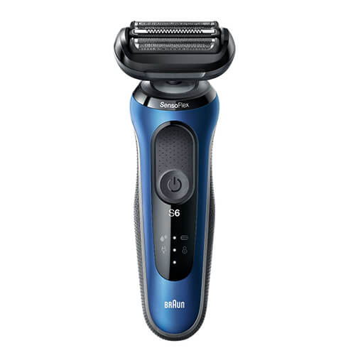 Braun Series 6 Shaver with SmartCare Center, Blue | Braun