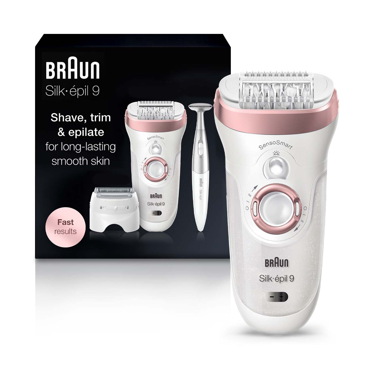 Braun Women's Silk-Épil 9 Epilator with Bikini Trimmer Ses 9-890 (SE9-890)