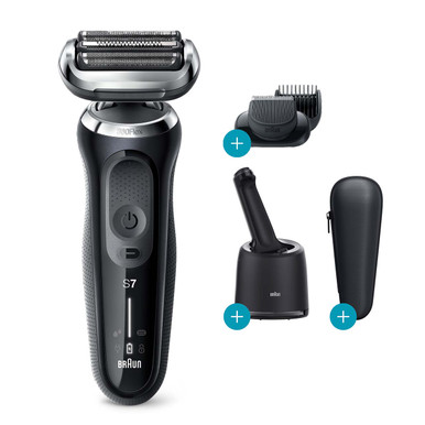 Braun Series 7 790cc Wet Dry Mens Electric Shaver with Clean Station 