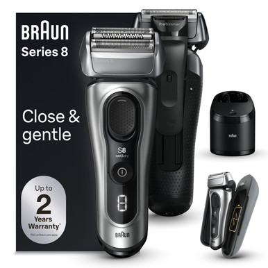 Braun - BRAUN 81761498 - Braun Series 8 8463cc Rasoir Electrique barbe -  Tete 3+1 - Technologie Sonic - Tete flexible 40? - Rasoir électrique - Rue  du Commerce