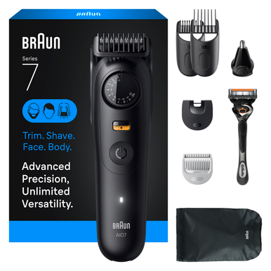 Braun All-In-One Trimmer Kit for Beard, Face, Hair and Body Series 7 AIO7530