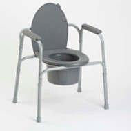 All-In-One Aluminum Commode, Invacare