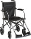 Transport Chair Travelite 18 Inch Seat Width Desk Length Arm Elevating Legrest 250 lbs. Weight Capacity Gun Metal Upholstery