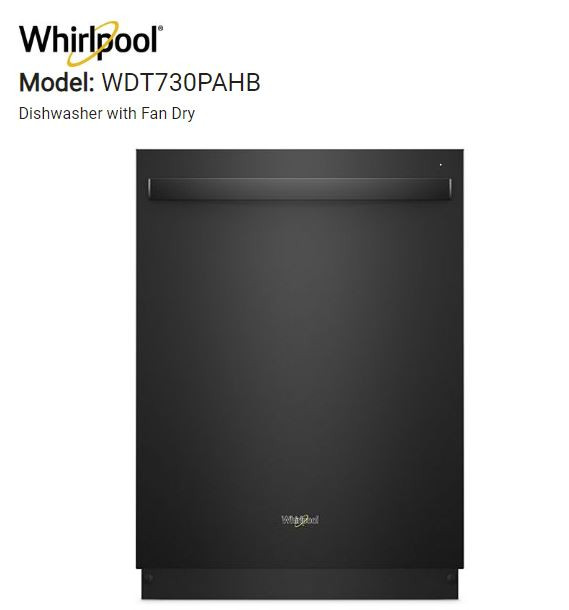 Whirlpool Dishwasher WDT730PAHB Furniture And Appliances