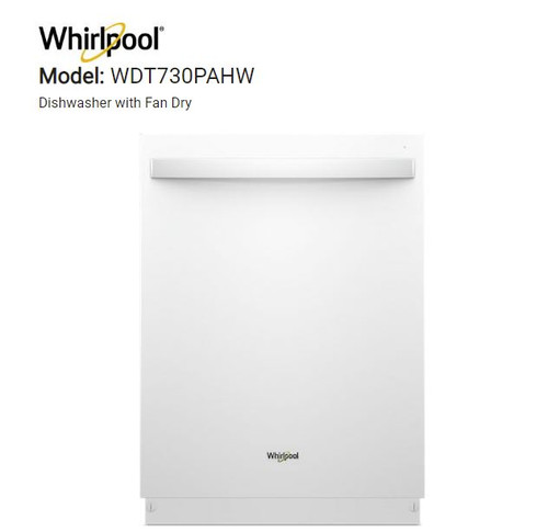 Whirlpool Dishwasher WDT730PAHW