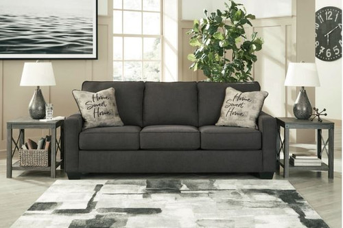 Lucina Charcoal Loveseat  By Signature Design