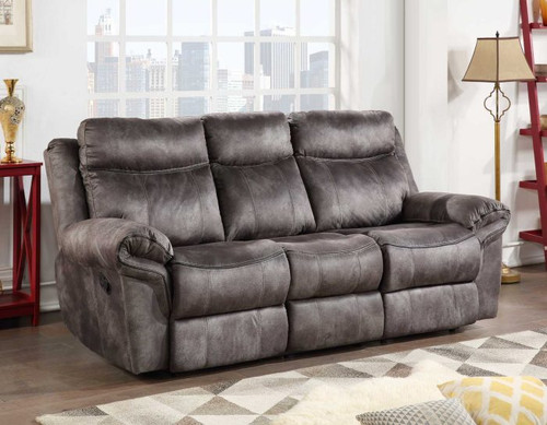Nashville Reclining Sofa In Grey