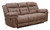 Steve Silver's Anastasia Reclining Sofa In Cocoa Polyester Upholstery Steve Silver's Anastasia Reclining Sofa In Cocoa Polyester Upholstery