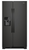 Whirlpool WRS325SDHZ 25 Cu Ft Side By Side Refrigerator In Black