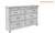 Benchcraft Kanwyn Triple Dresser In WhiteWash Finish
