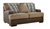 Signature Design Alesbury Loveseat In Chocolate