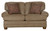 Jackson Singletary Loveseat With Nail Head Trim In Java