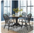 Liberty Carolina Crossing 5 Piece Casual Dining In Black