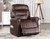 Silver Lift Chair With Heat And Massage In Walnut