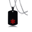 Quality Stainless Steel Medical ID Dog Tag Pendant Chain