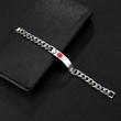 Personalized Stainless Steel 12mm Medical ID Bracelet