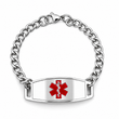 Personalized Medical ID Bracelet for Men & Women – Custom Engraved Stainless Steel Medical Alert Bracelet